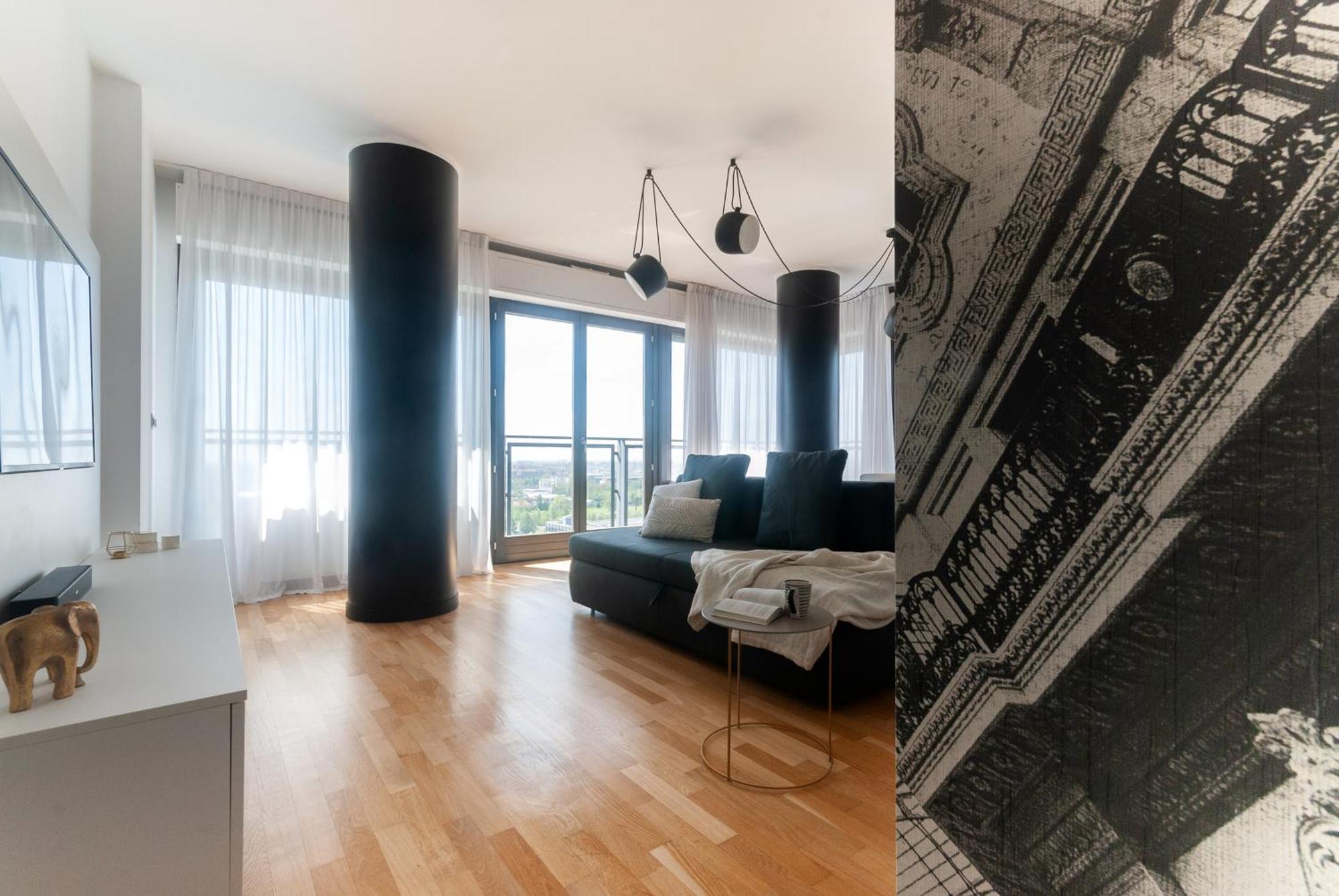 Apartment With Panoramic View Of Mailand